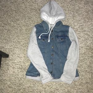 Jean jacket/hoodie